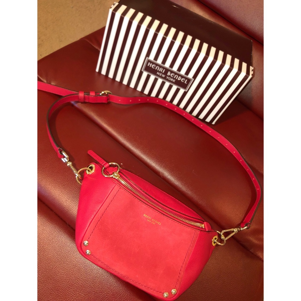 Henri Bendel RED belt bag